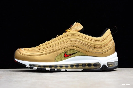 AIR METALLIC QS 884421-700 OG NIKE GOLD MAX 97 0824